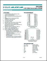 Click here to download DS1230YP-70IND Datasheet