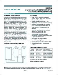 Click here to download DS1216F-3 Datasheet