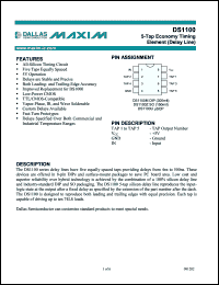 Click here to download DS1100U-150/T&R Datasheet