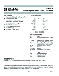 Click here to download DS1023S-500+T&R Datasheet