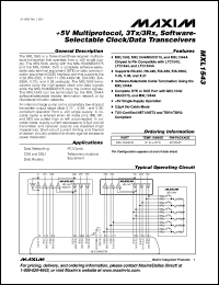 Click here to download MXL1543CAI-T Datasheet