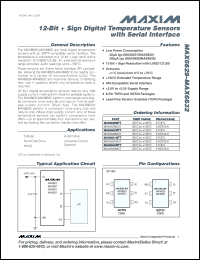 Click here to download MAX6630MUT Datasheet