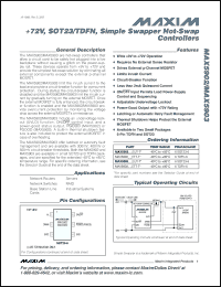 Click here to download MAX5903LAEUT Datasheet