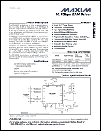 Click here to download MAX3935EGJ-T Datasheet