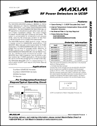 Click here to download MAX2207EBS-T10 Datasheet