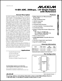 Click here to download MAX1142AEAP-T Datasheet