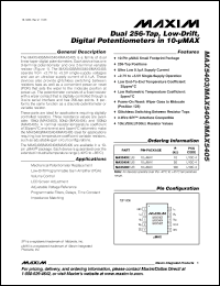 Click here to download MAX5403EUB-T Datasheet