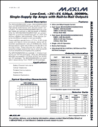 Click here to download MAX4352EUK+ Datasheet