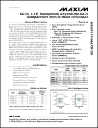 Click here to download MAX9117EXK Datasheet