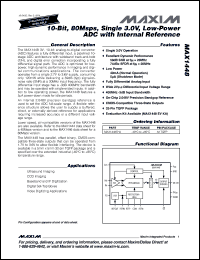 Click here to download MAX1448EHJ-T Datasheet