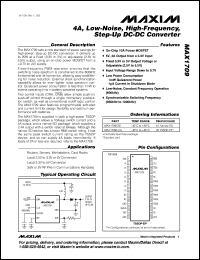 Click here to download MAX1709ESE-T Datasheet