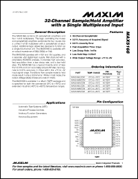 Click here to download MAX5168NCCM-T Datasheet