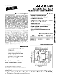 Click here to download MAX2367EGM-TD Datasheet