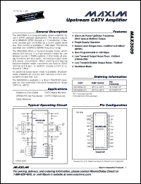 Click here to download MAX3509EUP-T Datasheet