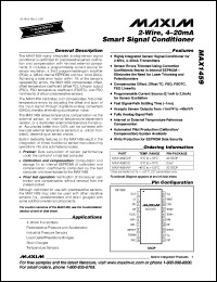 Click here to download MAX1459CAP+ Datasheet