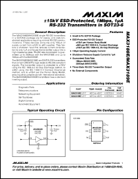 Click here to download MAX3188EEUT Datasheet