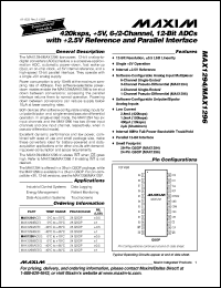 Click here to download MAX1296BEEG+ Datasheet