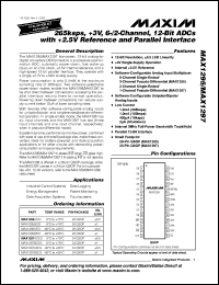 Click here to download MAX1297BEEG+ Datasheet