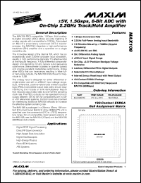Click here to download MAX108CHC-TD Datasheet
