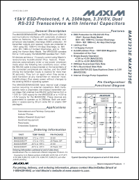 Click here to download MAX3235EEWP-T Datasheet