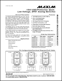 Click here to download MAX4551CEE+ Datasheet