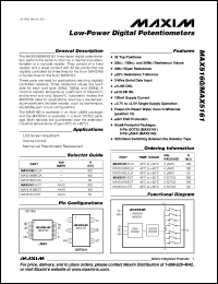 Click here to download MAX5161LEZT-T Datasheet