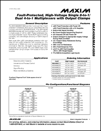 Click here to download MAX4509ESE-T Datasheet