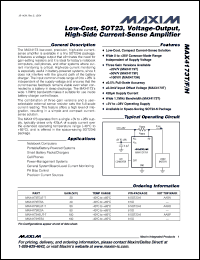 Click here to download MAX4173HEUT+ Datasheet