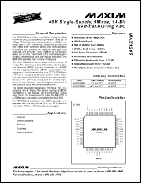 Click here to download MAX1205EMH-T Datasheet