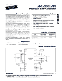 Click here to download MAX3510EEP-T Datasheet