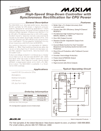 Click here to download MAX1639ESE+ Datasheet