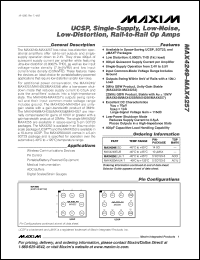 Click here to download MAX4253EUB-T Datasheet