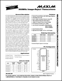Click here to download MAX2422EAI-T Datasheet
