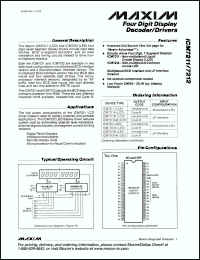 Click here to download ICM7212AIQH-D Datasheet