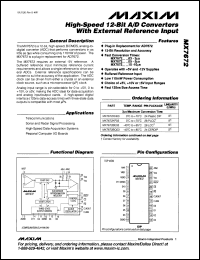 Click here to download MX7672K/D Datasheet