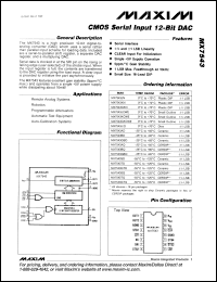 Click here to download MX7543GKN+ Datasheet