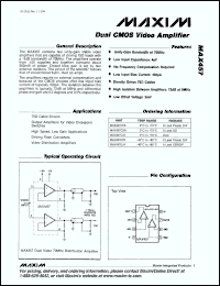 Click here to download MAX457CSA-T Datasheet