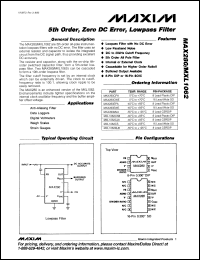 Click here to download MAX280CWE+ Datasheet