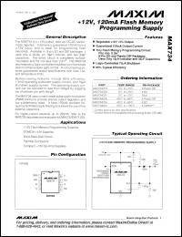 Click here to download MAX734CSA-T Datasheet