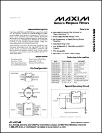 Click here to download ICM7556MJD/HR Datasheet
