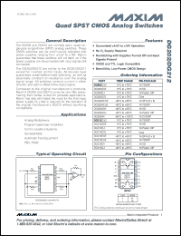 Click here to download DG212DY+ Datasheet