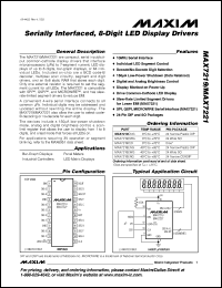 Click here to download MAX7219EWG-T Datasheet