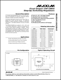 Click here to download MAX642BCJA Datasheet