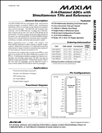 Click here to download MAX156BEWI-T Datasheet