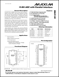 Click here to download MAX135EWI+ Datasheet