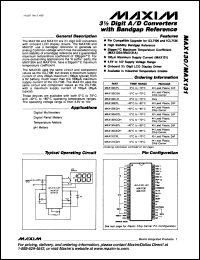 Click here to download MAX130EQH-D Datasheet