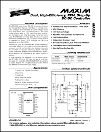 Click here to download MAX863EEE-T Datasheet