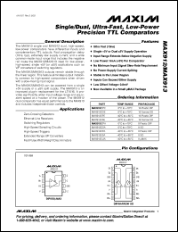 Click here to download MAX912CSE-T Datasheet