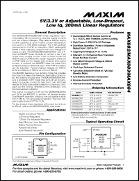 Click here to download MAX882CSA-T Datasheet
