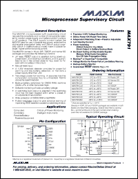 Click here to download MAX791CSE+ Datasheet